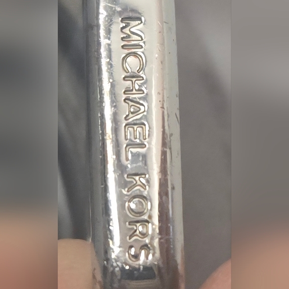 Michael Kors Gray Satchel Bag - Picture 6 of 12